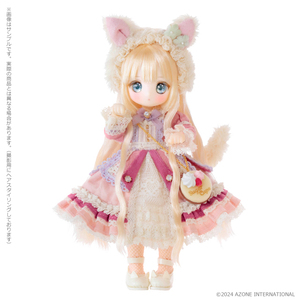 Primrose × SugarCups ショコラーラ Strawberry Milk Cat AZONE 1/12 ドール ストロベリー ミルク キャット アゾンレーベル