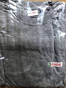 カストロール Ｔシャツ　グレー　Castrol　新品　未使用