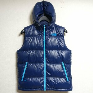 THE NORTH FACE ノースフェイス ダウンベスト 600FP メンズ Mサイズ 正規品 ブルー Z3843