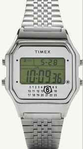 Timex MM6 Maison Margiela T80 Gift Set デジタルウォッチ 新品未使用 腕時計 シルバー