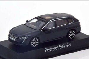 ノレブ 1/43 プジョー 508 SW 2018 ハリケーン グレー NOREV 1:43 Peugeot 508 sw 2018 hurricane grey