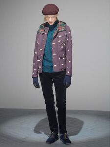 送料無料 UNDERCOVER 2012AW PSYCHO COLOR coeur コラボ アンダーカバー 縮絨 ベレー帽 ボルドー JONIO 高橋盾 帽子 バーガンディー