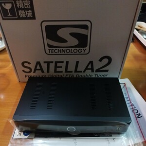 【迅速配送】サテラ2｜satella2 HD対応デジタルFTAチューナー 無料衛星放送！ダブル録画対応Ｗチューナー｜衛星チューナー 最新パッチ