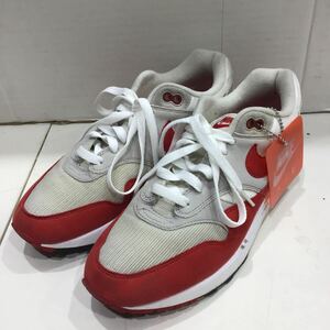 【NIKE ナイキ 】908375-103 AIR MAX 1 ANNIVERSARY エアマックスワン 26.5cm ホワイト スウェード 2409oki h