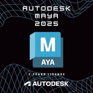 正規 Autodesk Maya 360 2022/2023/2024/2025 Win64bit/Mac/Linux 3台利用可 3年版 ～2027年迄