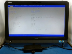 110818 dell Inspiron One 2310 Core i5 M480 Mem4GB HDD無 OS無 JUNK