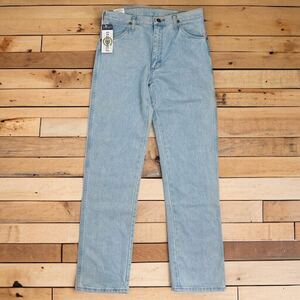 【デッド】 90s Wrangler USA製 デッドストック ヴィンテージ デニム W31 L34 アイスブルー ビンテージ ジーンズ vintage ラングラー