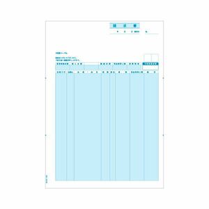 【新品】(まとめ) ヒサゴ 請求書 A4タテ OP11161冊(100枚) 〔×10セット〕