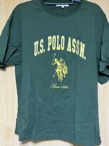 US POLO ASSN ポロ アッスン tシャツ 刺繍 Lサイズ