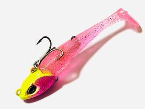 美品★デュオビーチウォーカージャンゴ21gシャッドセット#ピンク★全長90mm総重量25g★Beach Walker Jumgo Shad Set 