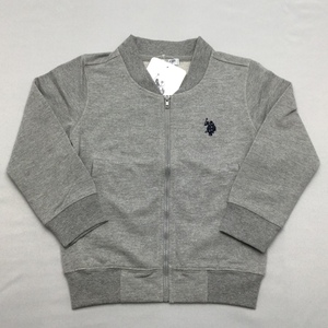 【送料無料】【新品】US.POLO.ASSN　ジュニアジャケット　110　モクグレー★93322j