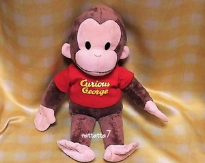 ☆Curious George☆GUND社☆16 inches☆キュリアスジョージ☆おさるのジョージ☆43㎝☆ぬいぐるみ☆サル☆人形