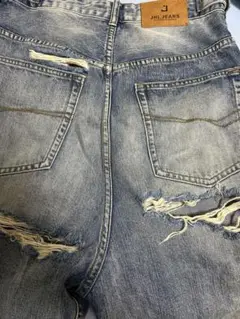 JHL JEANS ダメージデニムパンツ