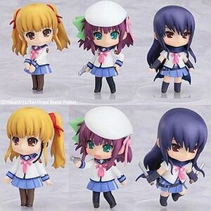 中古トレーディングフィギュア ねんどろいどぷち Angel Beats!セット01