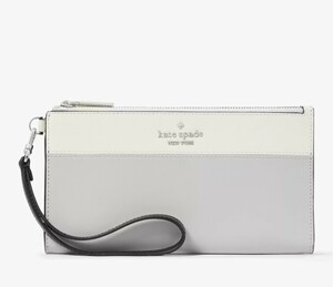 2024春夏新作　US限定☆Kate Spade Madison Double Zip Wristlet ダブル ジップ リストレット　KC507　本物をお届けします(*