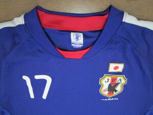 レア　レトロ　プレミア　ＪＦA　OFFICIAL GOODS 2009 【JFAオフィシャル】サッカー日本代表 2009 レプリカTシャツ　長谷部 誠 １７