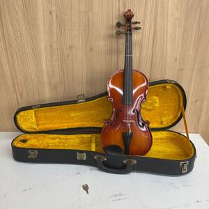 【R-2】 Kiso Suzuki Violin 1/2 バイオリン 傷 汚れ スズキ 中古品 2504-107