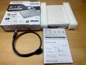 【新品未使用】I-Oデータ ポータブルDVDドライブ DVRP-UT8LW