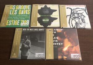 【紙ジャケット】マイルス・デイビス 高音質xrcd5タイトルセット 日本盤 帯付属 保護プラアウター付属 Miles Davis