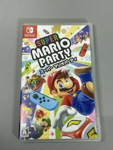 Nintendo Switchソフト SUPER MARIO PARTY スーパーマリオパーティー スイッチソフト 現状品