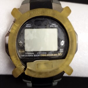 10804 腕時計 CITIZEN PROMASTER CYBER AQUALAND NX AIR DIVER