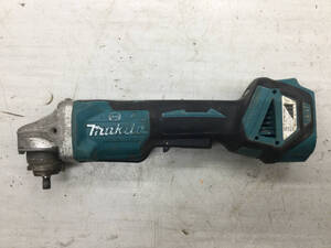 【中古品 留め具欠品】 makita(マキタ) 100㎜18v充電式ディスクグラインダ GA418D ITTUUAHF3AS0