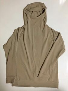 junhashimoto HIGH NECK PARKA 新品 5 XL ベージュ ジュンハシモト ハイネック フリース パーカー フーディ BEIGE 長袖 fleece Parker