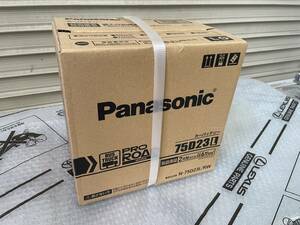 【当日発送13時入金まで】【送料無料】【新品】Panasonic パナソニック バッテリー PRO ROAD N-75D23L/RW