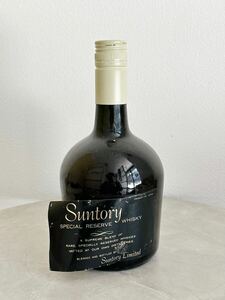 ◇【未開栓】 SUNTORY サントリー スペシャル リザーブ ウイスキー 760ml 43% 70周年記念ボトル ラベル剥がれ有 保管品◇