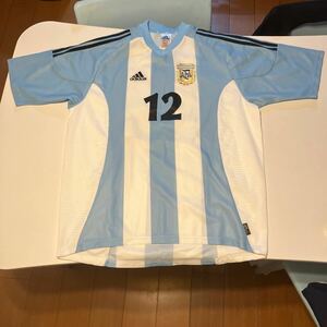 2002-03 adidas AFA サッカー アルゼンチン代表ユニフォーム サイズL 未使用品