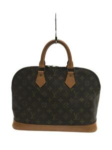 LOUIS VUITTON◆アルマPM_モノグラム_BRW/PVC/BRW/総柄