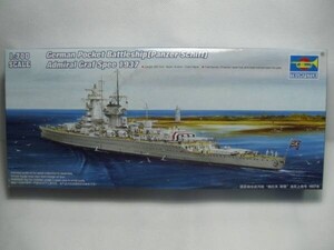 196 05773 660K3 1/700ドイツポケット戦艦シュペー1937 トランぺッター