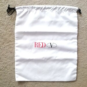 レッドヴァレンチノRED valentino 巾着袋 巾着ポーチ 保存袋 ショッパーショップ袋
