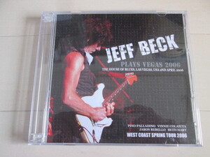 JEFF BECK　「PLAYS VEGAS 2006」　2CD LIVE LAS VEGAS