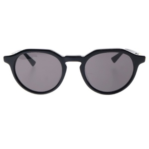 BOTTEGA VENETA ボッテガヴェネタ Sunglasses サイドロゴプレート ラウンド サングラス 眼鏡 メガネ アイウェア ブラック BV1260S