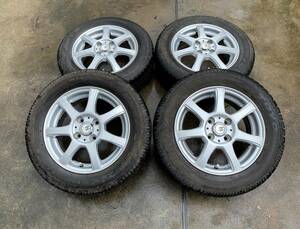 ヴィッツ キューブ ノート RACING FORCE アルミ ホイール&14インチ TOYO スタッドレス 4本セット TOYO 14×5.5J +45 4穴 PCD100 175/65R14