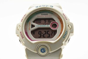 稼働品 カシオ ベビージー デジタル ホワイト BG-6903 クオーツ レディース 腕時計 CASIO Baby-G