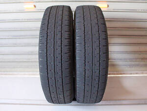 DUNLOP ダンロップ ENASAVE VAN 01 145R12 6PR LT 2020年製 2本 3.5～4分山 [R2990]