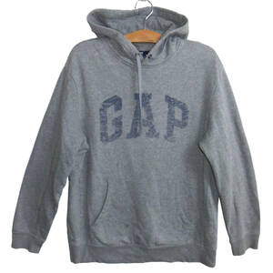 GAP ギャップ ロゴプリント プルオーバー スウェット パーカー L