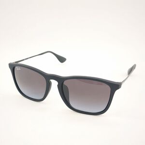 美品】レイバン クリス RB4187F RAY-BAN CHRIS マット ラバーブラック ケース付き サングラス ユニセックス ◆3107/SBS通り店