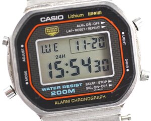 [超激レア] 稼働品【CASIO】カシオ G-SHOCK DW-5000 240 スクリューバックル 豆ライト点灯OK 動作OK 中古商品 激レア商品