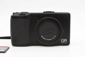 【訳アリ良品】RICOH リコー デジタルカメラ GR DIGITAL IV 175720 ブラック #LE2024753