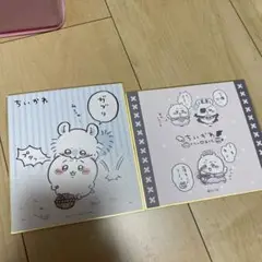 ちいかわ　てんしあくま 色紙 2点セット