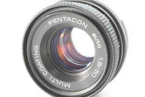 [AB] VEB PENTACON auto 50mm F1.8 MULTICOATING M42★MCペンタコン★10782