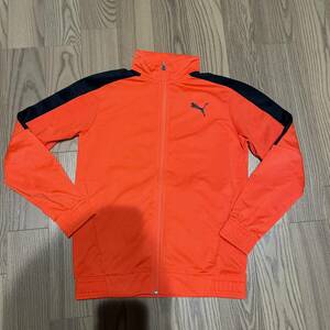 【中古・まとめて取引OK】PUMA(プーマ) ジャケット サイズ160 オレンジ