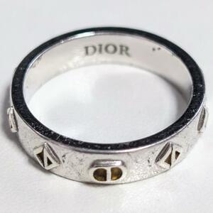 17号 Christian Dior リング 指輪 CD Diamond R1227HOMST_D990 Silver 925 Ag925 スターリングシルバー サイズ S