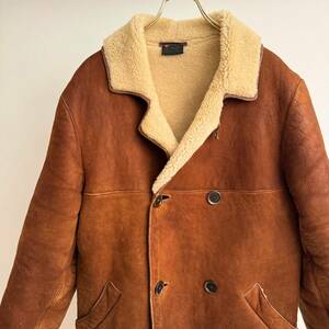 希少《 Rare/ ABERCROMBIE&FITCH / M 》60s 70s 美品【 Morlands 初見 アバクロ リアル ムートン コート ビンテージ 】