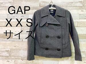 【美品】GAP（ギャップ）レディース ピーコート　ウール　XXS表記7号サイズ