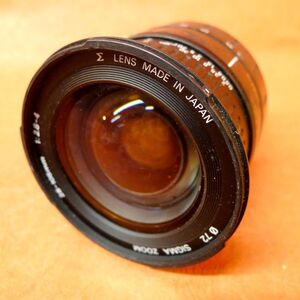 c085 SIGMA ZOOM 28-105mm 1:2.8-4 マニュアルフォーカス サイズ:直径約7.2cm 高さ約12cm/60