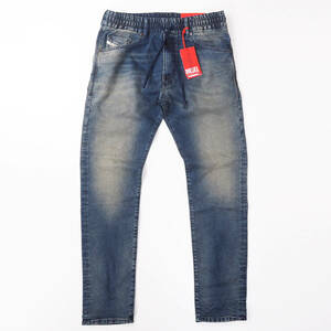 新品正規品 DIESEL ディーゼル JOGGJEANS ジョグ D-KROOLEY JOGG 068DS ストレッチ デニム インディゴ W32